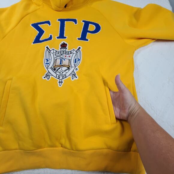 Big Boy Sigma Gamm Rho women's long sleeve pullover hoodie NWT Sz 2XL Greek Life - Picture 5 of 11